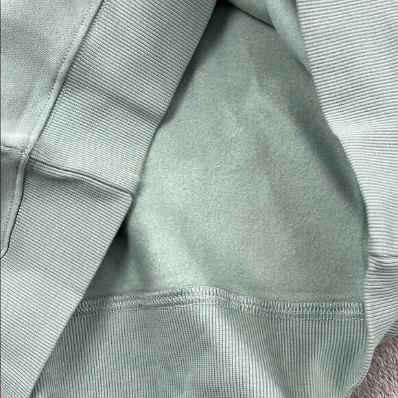 NEW PACT S 100% Organic Cotton Green Herbs Graphic Slouchy Sweatshirt Crew Women - Picture 8 of 12